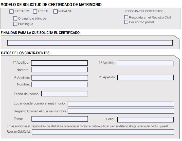 Certificado de Matrimonio: Cómo Conseguirlo por Internet - Adminfácil